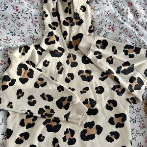 Sweatshirt for girl - Zara - size 9 Leopard pattern